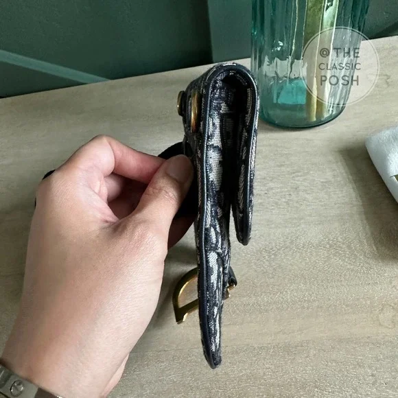 ❌SOLD❌Christian Dior Saddle Crossbody Beige Oblique Jacquard Belt Bag Pouch - Picture 2 of 10